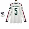 Retro Long Sleeve Away Jersey for Men Women, Japanese Style Vintage Streetwear
