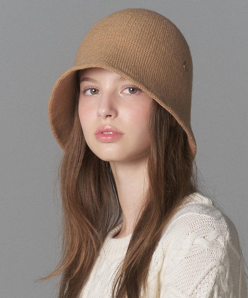 Hwaiteusaenjeu Knit Bonnet Hat Husslia (8 Colors)