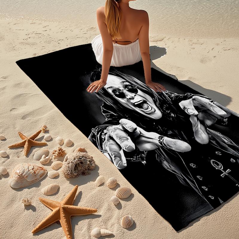 Ozzy Fashion Beach Towel: Ideal for Summer Adventures Soft, absorbent and quick drying suitable for swimming and bathing