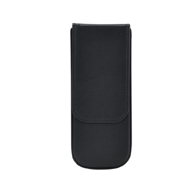 Compacts PU Pen Carrying Box With Protective Compartment 3/6 Slots Pen Case for Students Professional And Collectors