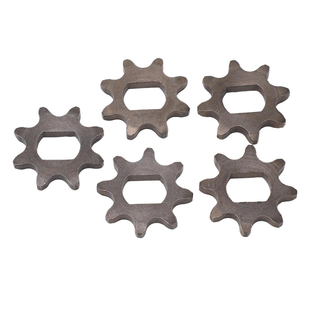 5Pcs 8 Tooth 420 Chain Sprocket Electric Scooter 8T 420 Sprocket Internal Size 17x12mm