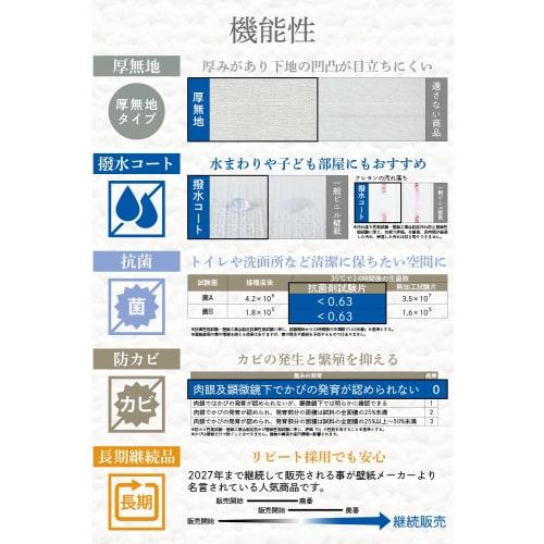 Interior Supporter Wallpaper Sheet, White, Woven Fabric, 10m, Self-Adhesive, Stylish, Can be Applied Over Wallpaper, Wallpaper Repair, SP9713