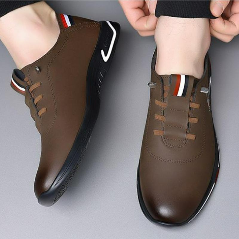 Herren Freizeitschuhe Britischer Stil Formeller Schuh Bequem Atmungsaktiv Flach Herren Outdoor Fahrschuhe Laufschuhe Para Hombre