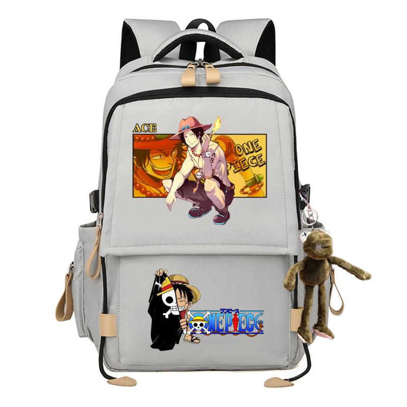 ONE PIECE Backpack Teen Student Large Capacity Fashion Backpack
