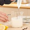 2Pcs Portable Electric Milk Frother DIY Mini Foam Maker Handheld Whipper  Cappuccino Preparation
