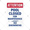 Tin Sign Pool Funny Rules Vintage Plaque Welcome Warning No Swimming Instruction Metal Sign For Home Pool Store Club Wall Decor