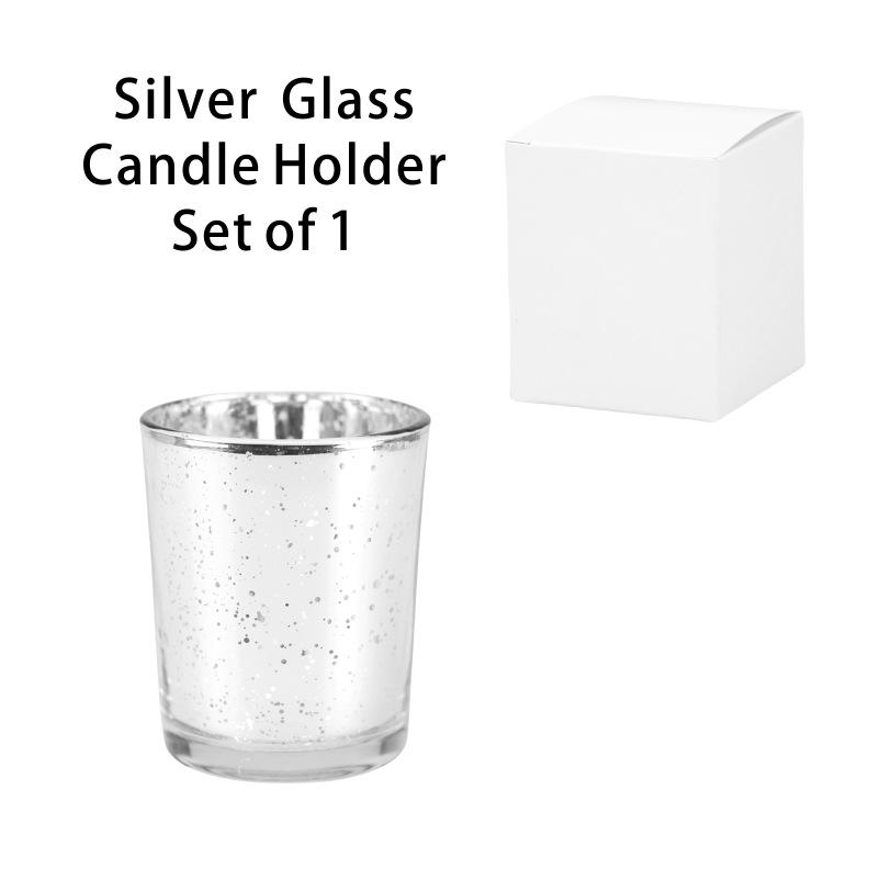 Starry Sky Christmas Glass Candlestick - Bestselling European & American Aroma Candle Cup