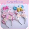 Tiara Borboleta com Laço de Lantejoulas Brilhantes Para Adultos e Crianças Perfeita Para Sessões de Fotos e Festas de Princesa Rosa Claro