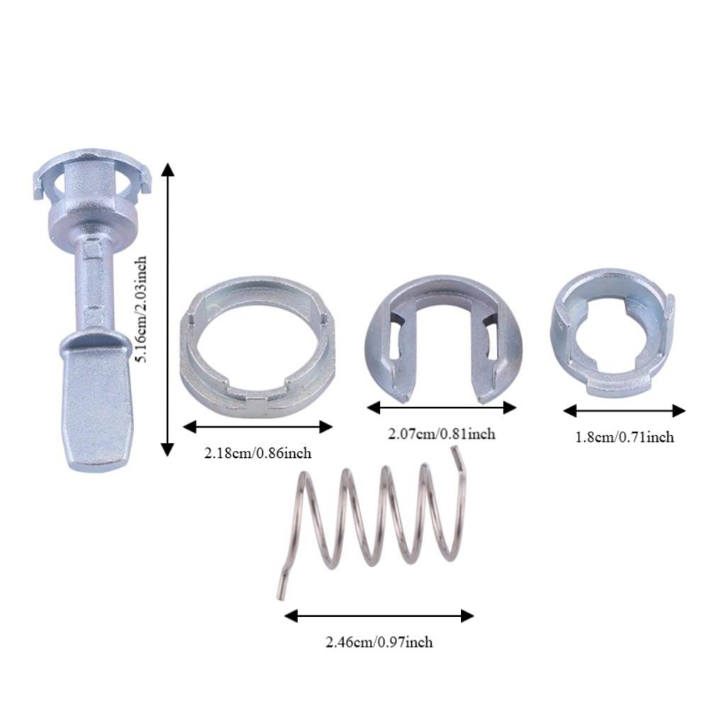 5PCS No Modification Installation Lock Cylinder Repair Kit Replacement Parts Lock Repair