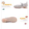 Spring and Autumn Shachi Middle Aged Girls Sweet Diamond Pearl Glitter Low Heel Princess Shoes Leather Shoes