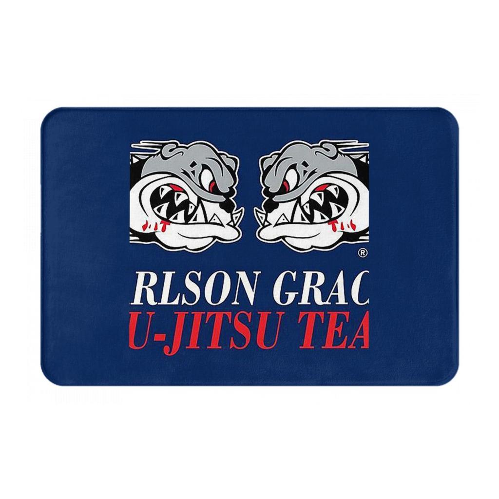 Carlson Gracie Jiu Jitsu Team Doormat Kitchen Entrance Home Floor Mat Anti-slip Carpet Rug for Living room Footpad Mats