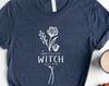 There's a Little Witch In All of Us Shirt, Witchy Shirt, Little Witch T-Shirt, Gothic Shirt, Wiccan Tee, Black Magic Shirt, Witchcraft Shirt