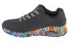 Skechers Uno - Ravaged Love, Womens black Sneakers
