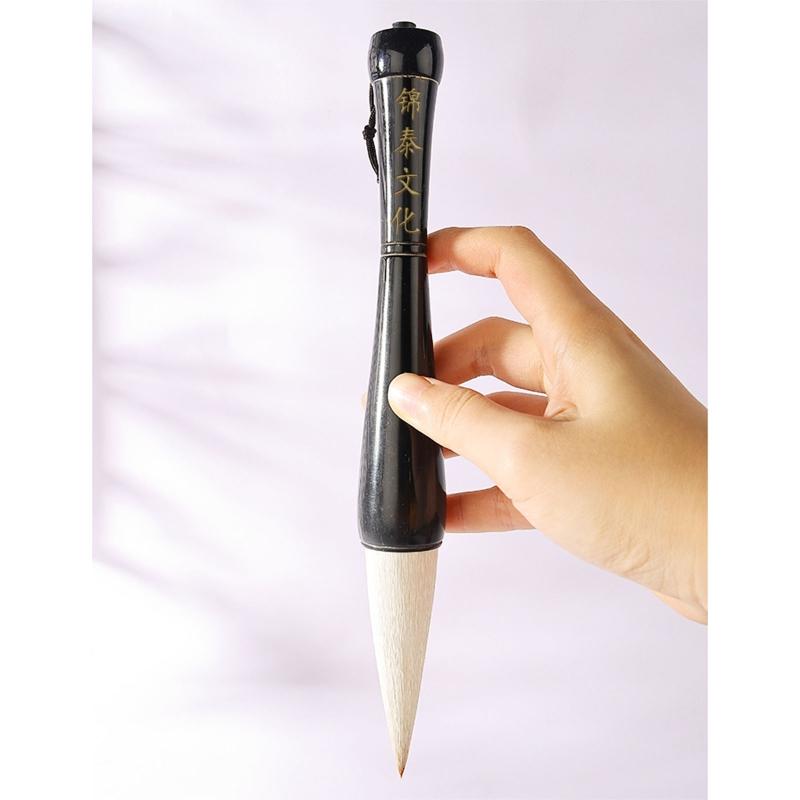 Chinese Spring Festival Couplets Calligraphy Brush Pen Handmade Hopper-shaped Sumi Drawing Brush for Landscape Painting