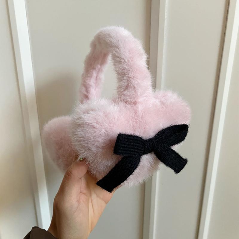 

Сердце Бант Пушистые Наушники Затычки для ушей Защита от холода Женская защита для ушей Плюшевые наушники Теплые наушники Аксессуары Y2k Подарки