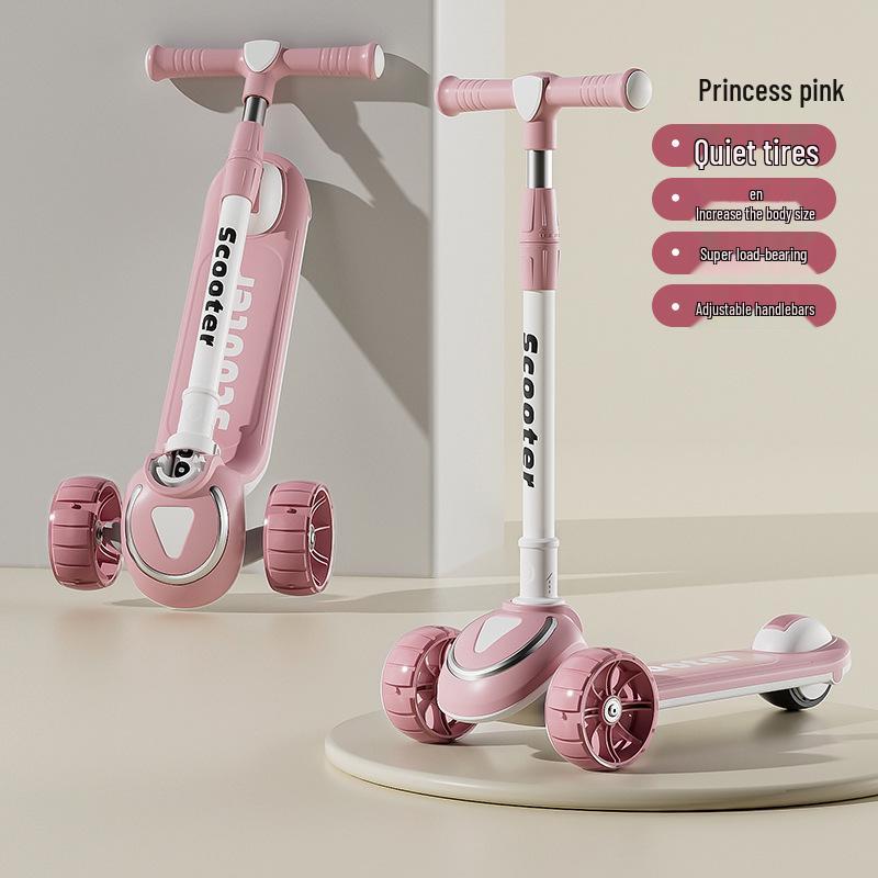 Children s 3-Wheel Scooter with Seat - Toddler and Kids Walker