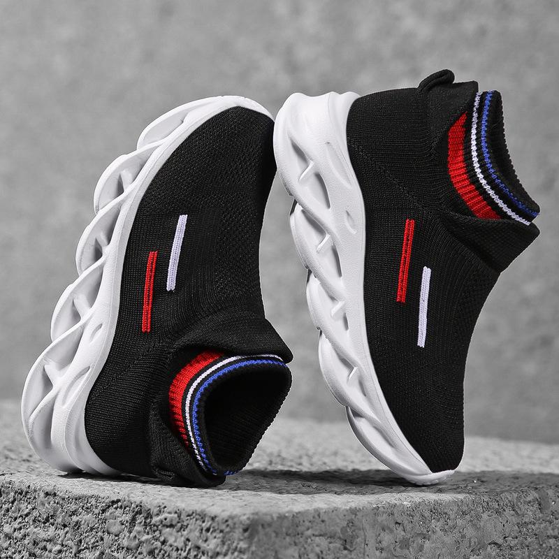 New Girl Sneakers Fashion Versatile Comfort Kid Sneakers Non Slip Soft Soled Boy Shoes Breathable Simple Casual Girl Shoe Tenis