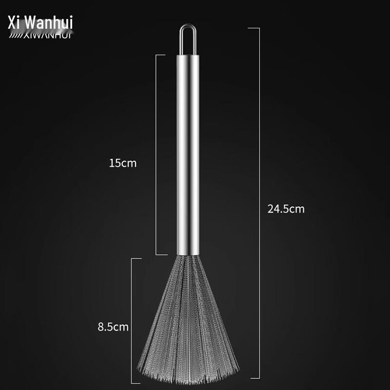 

Xiwanhui Stainless Steel Pot Scrubber with Straight Handle