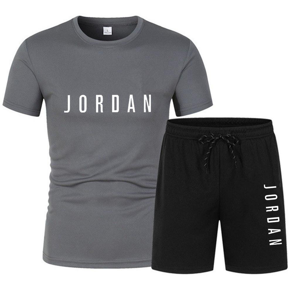 Sommer Herren Kurzarm Shorts Lässiger Anzug, Mesh Atmungsaktiver Sportanzug, Bestseller Hersteller Großhandel