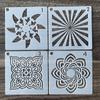 Stencils Card Making Scrapbooking Craft DIY Drawing Tool Painting Stencils Mandala Pattern Hollow