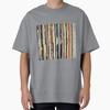 Classic Rock Vinyl Records Oversized T-Shirt