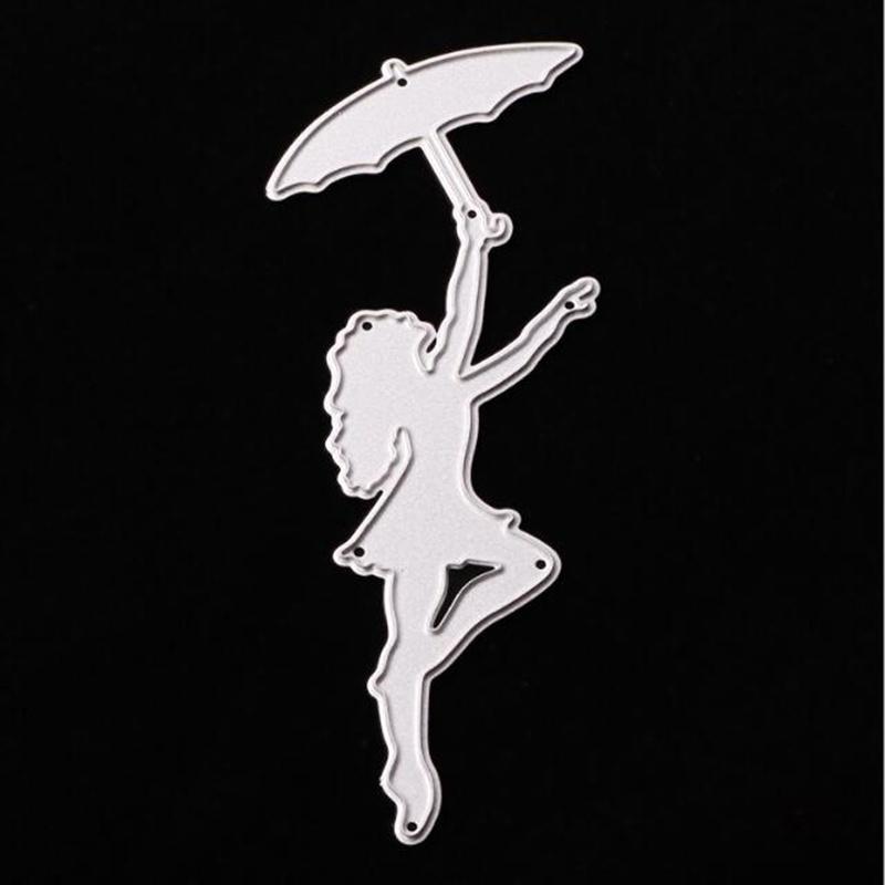 

Штамп из углеродистой стали, шаблон для тиснения в стиле скрапбукинга, вырубные штампы, танцующая девушка