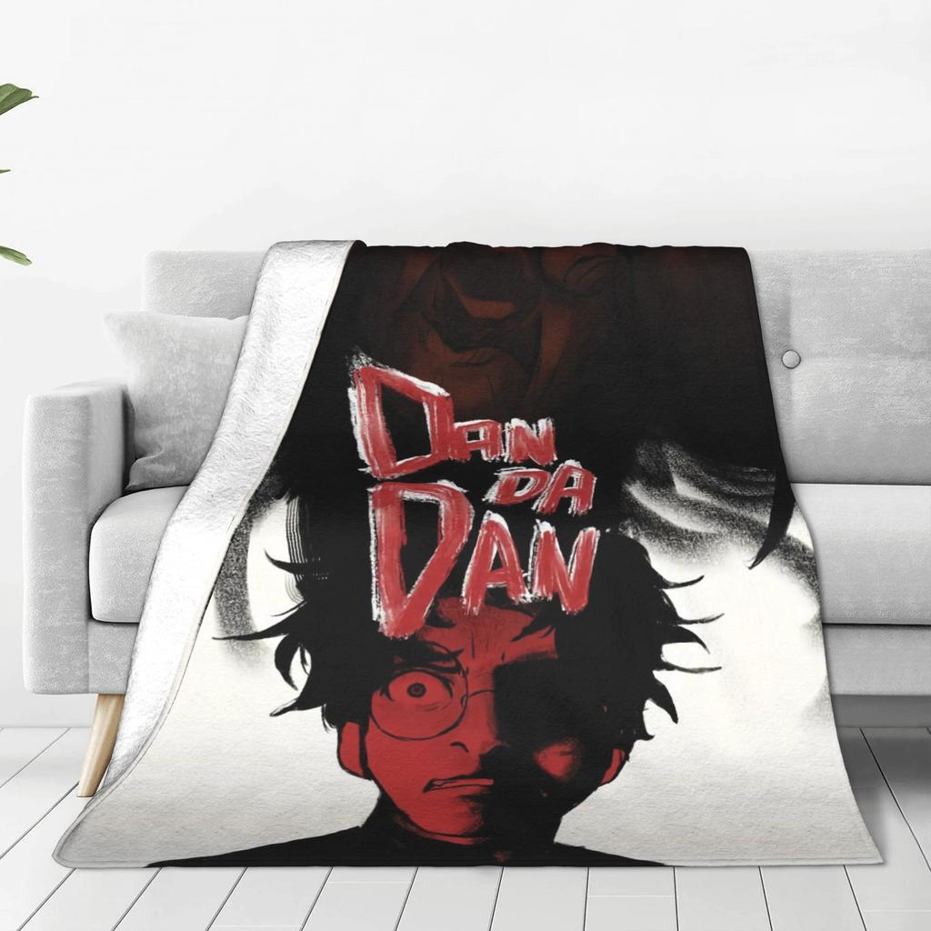 Hot Manga Dandadan (8) Warm Soft Blanket Girls Boys Plush Throw Blanket Graphic Couch Chair Flannel Bedspread Sofa Bed Cover