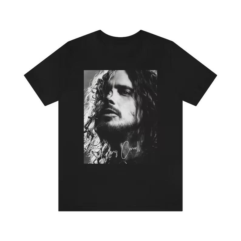 Chris Cornell Audioslave Unisex TShirt Rock Music Size S4XL Unisex T-Shirt XXL