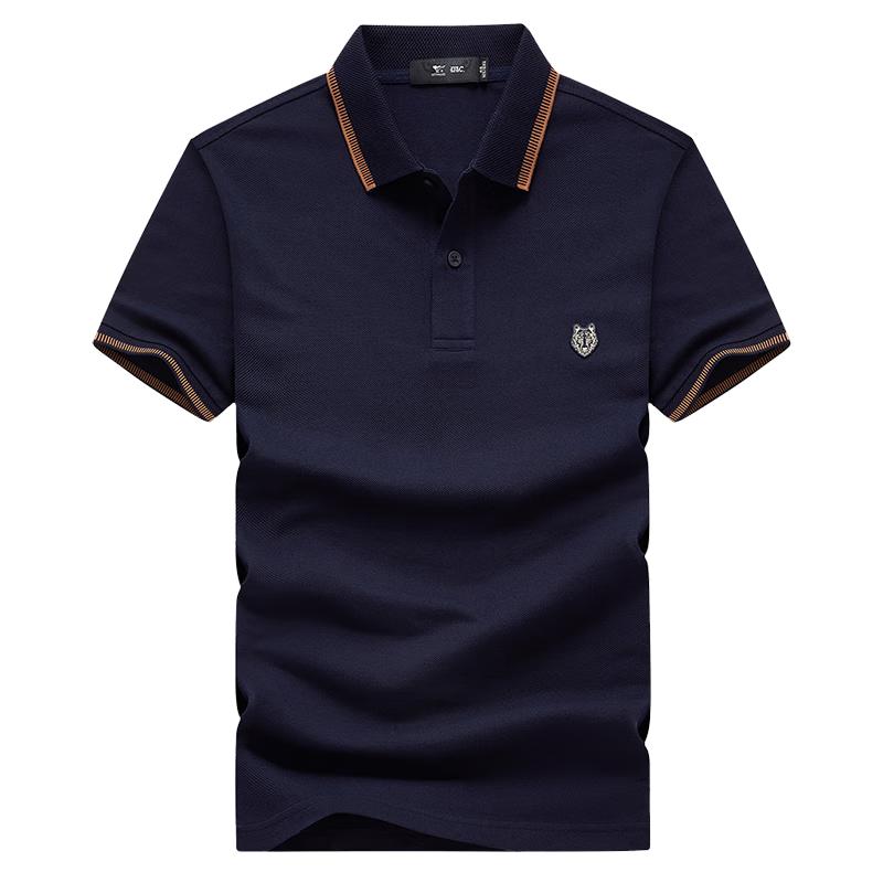 Septwolves Men s 100% Cotton Business Casual Polo Shirt 185/100A