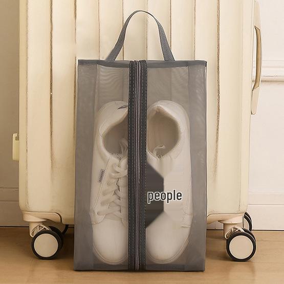 Portable Dustproof Shoe Storage Bag - Large Capacity, Moldproof, Handheld for Travel & Sports