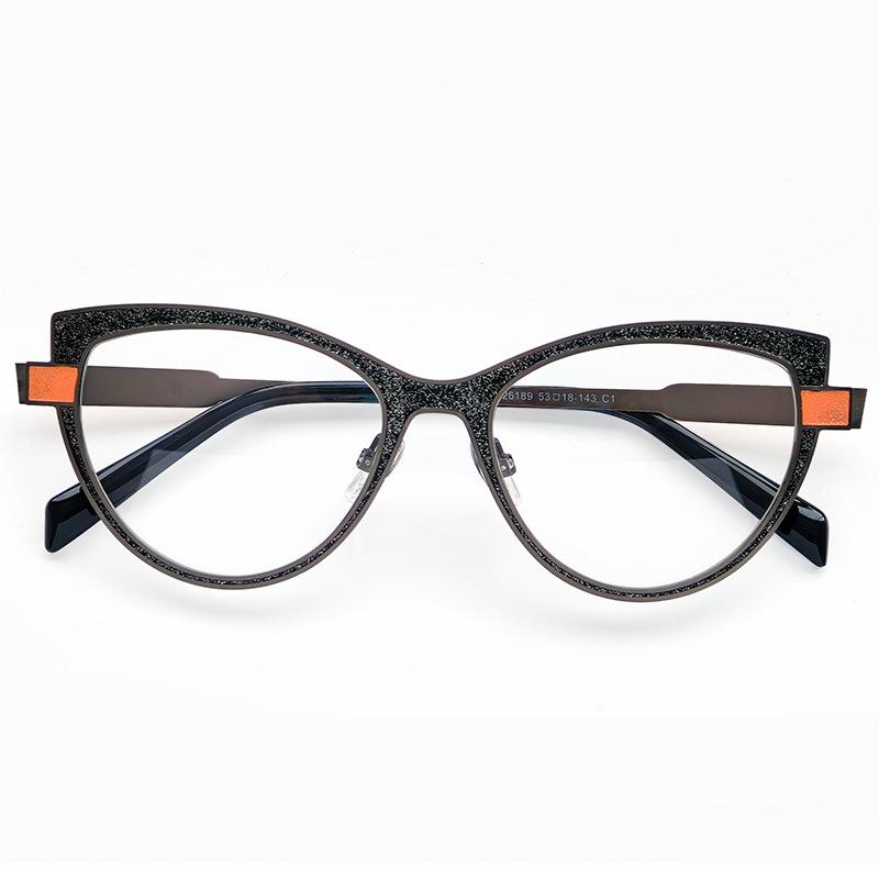 

Glasses Frame for Women High Clear Lens Myopia Eyewear Fashion Astigmatism Optical Prescription Eyeglasses Frame чорний