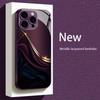 In Vogue New Hot-selling Protective Case Phone Case Metallic Paint Glass PhoneCase for iPhone 17 16 15 14 13 12 11pm Pro Plus