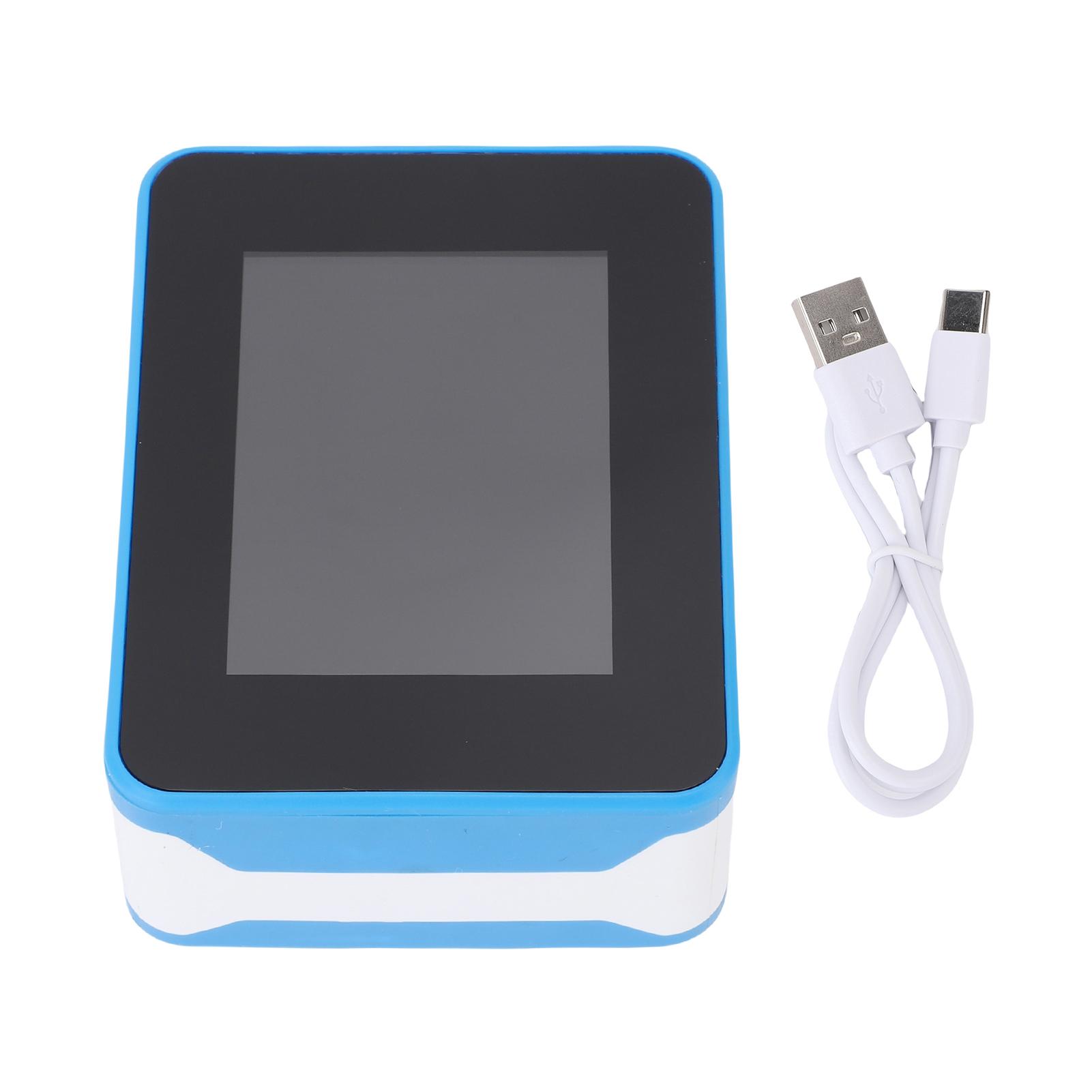 

Монитор качества воздуха 10 в 1 Детектор температуры и влажности в помещении Многофункциональный тестер Сенсорная технология CO2/ CO/ TVOC/ HCHO S