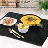 Multifunctional Non-slip Silicone Heat Mat: Protective Induction Cooker & Draining Mat with Convenient Storage
