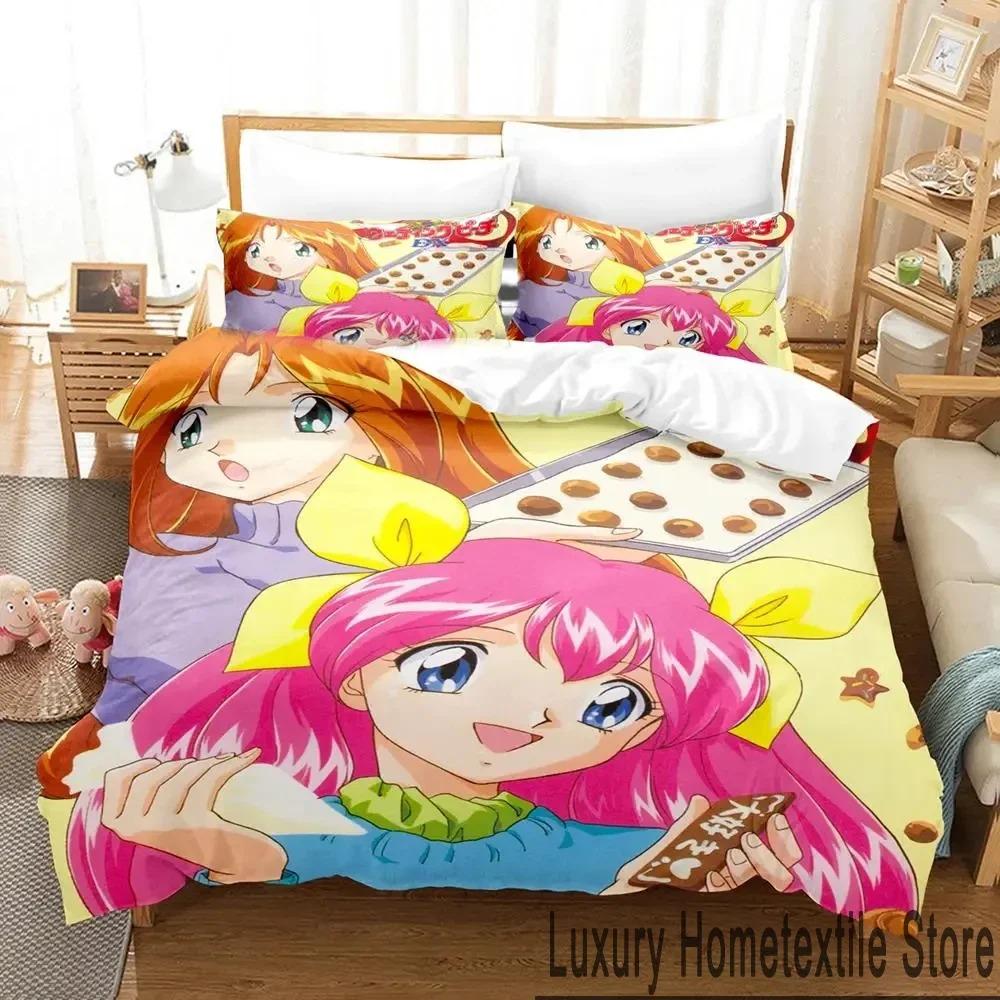3D Print Anime Wedding Peach Bedding Set Duvet Cover Bed Set Quilt Cover Pillowcase Comforter king Queen Size Boys Adult Bedding