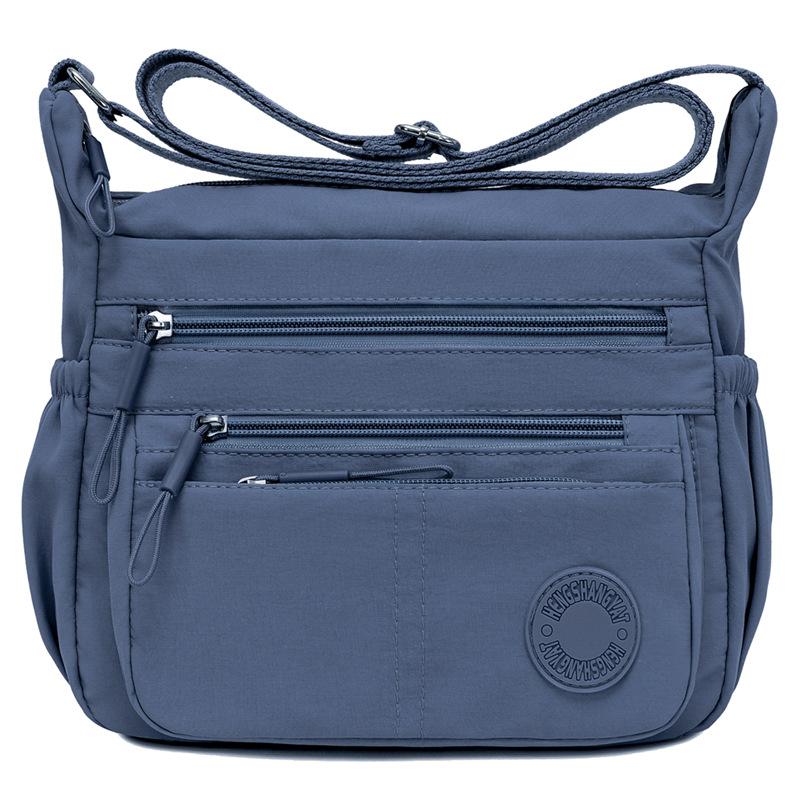 

Легка водовідштовхувальна нейлонова сумка Жіноча сумка Сумка на плече Сумка кросбоді синій