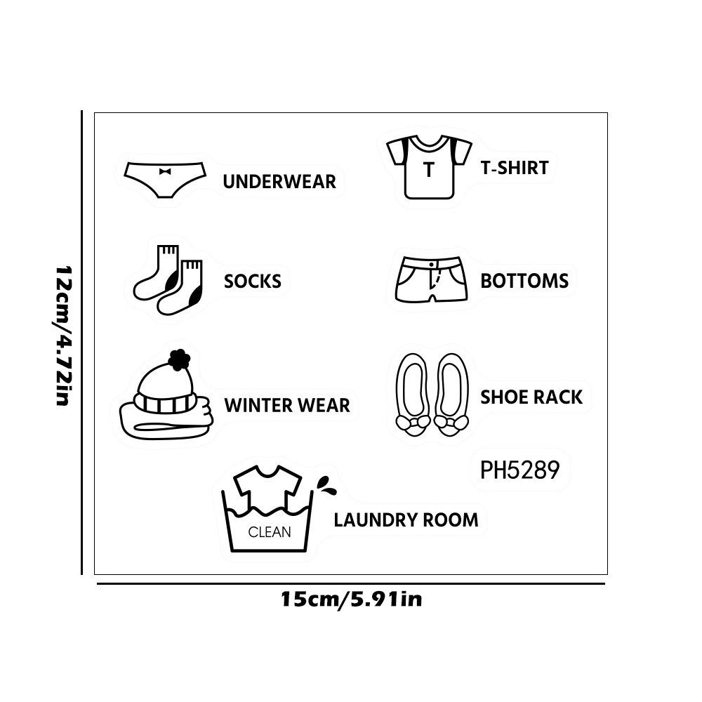 

Креативные наклейки на одежду Съемная художественная наклейка для спальни Новая наклейка на стену Домашний декор 12x15cm