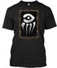 One Eyed Doll Falscher Glitzer-Aufnäher T-Shirt Hergestellt in den USA Größe S bis 5XL