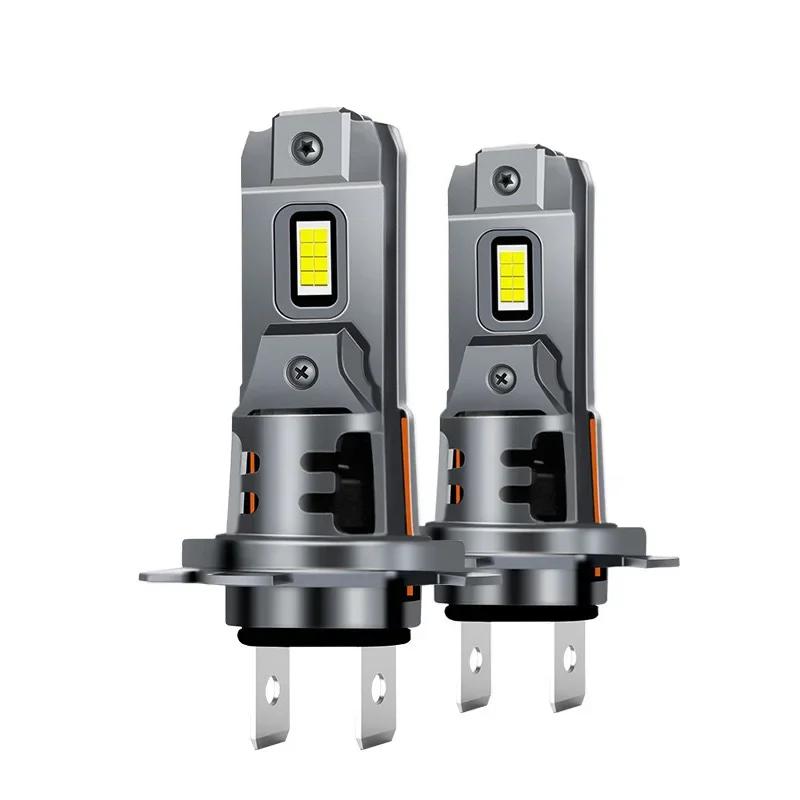 

2 шт. H7 H1 H4 H8 H9 H11 9005 9006 Светодиодная лампа для фары Мини 54 Вт 20000 лм 6000 К CSP для автомобильной фары Автомобильные светодиодные лампы 9006-HB4 синий