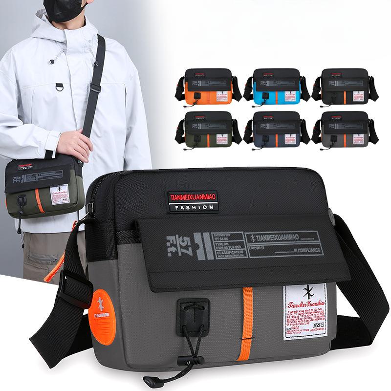 Pánská taška přes tělo Nová sportovní taška Outdoorová volnočasová Joker dojížděcí taška Módní taška přes rameno