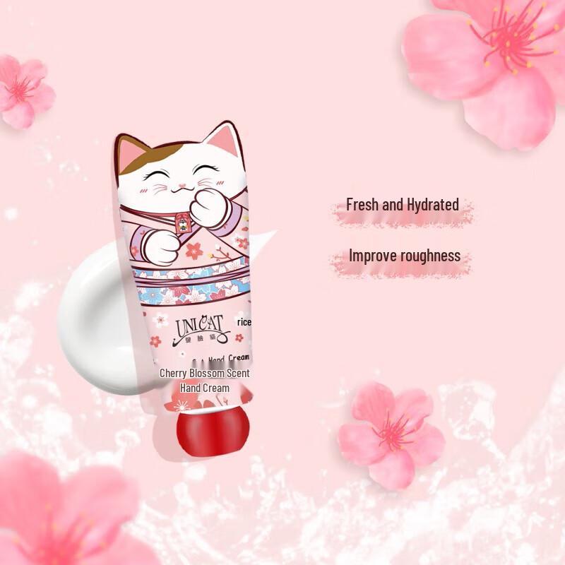 UNI CAT Cherry Blossom Moisturizing Hand Cream 40ml