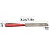Dual Edge Guitar Fret Crowning File 18.5cm Bass Polishing Tool Electric Guitar File  for Repair