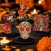 Holz tanzendes Paar Tischdekoration - Mexikanischer los Muertos