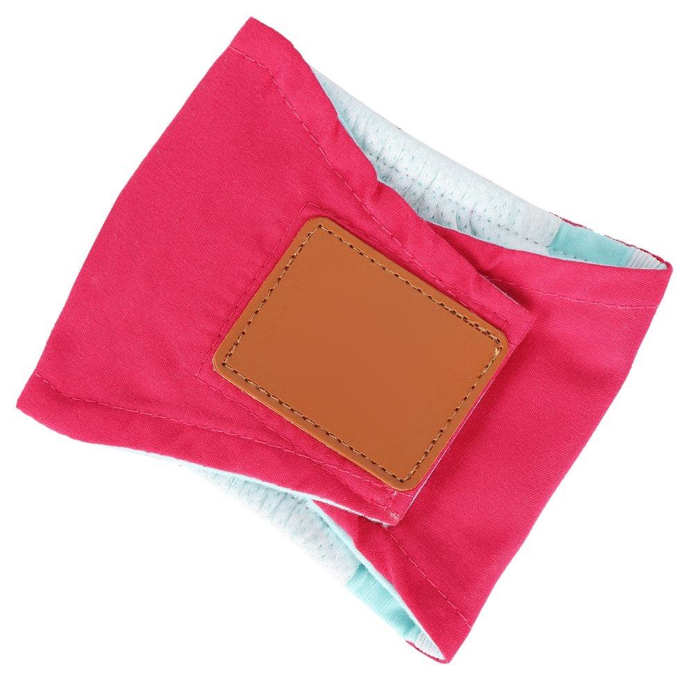 Solid Color Dog Sanitary Wrap Elastic Waist Puppy Safety Band Male Dog Belly Band House Training