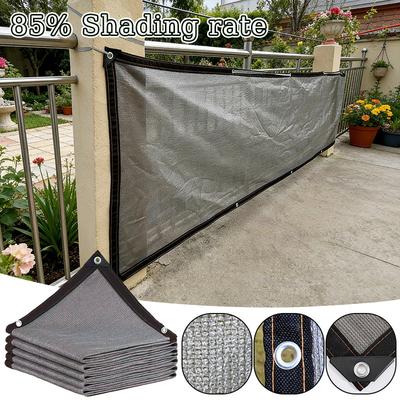 Sunshade Sail Net Patio Sun Shelter Balcony Privacy Net Cloth Multipurpose Garden Buildings Fence Mesh Gazebo Awning Shade Cloth