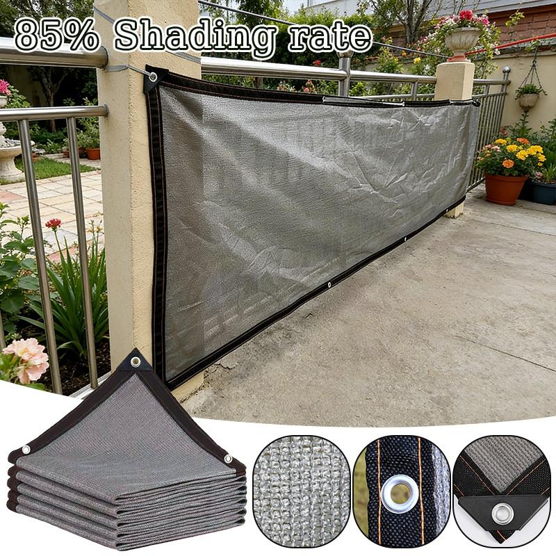 Outdoor Structures and Shade Terrace Awning Shade Net Multi-size Sunshade Net for Outdoor Yard Balcony Shade Membrane Tarp