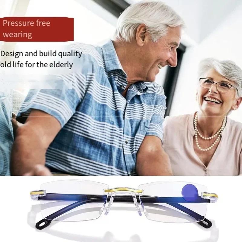 Anti-blue Light Glasses Can Be Adjusted By Themselves Suitable for Hyperopia and Myopia Reading Glasses for Men and Women