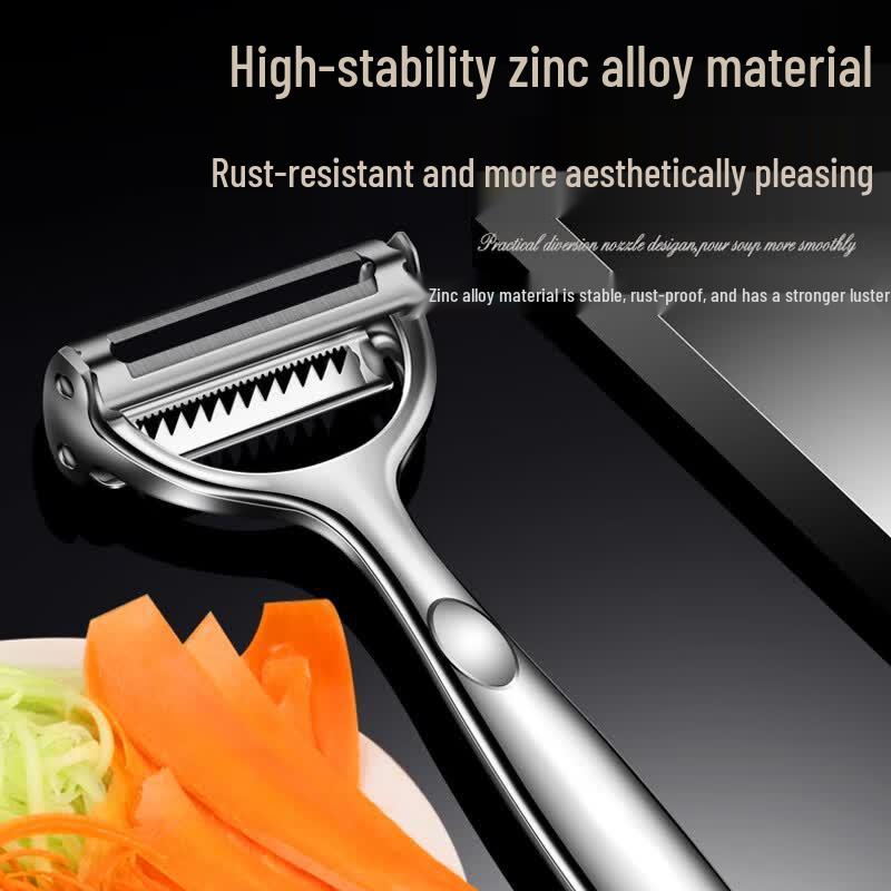 Deepur Zinc Alloy Dual-Use Peeler and Shredder