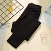 Women's Elastic Waist Jeans Spring Autumn Slim Stretch Pencil Jeans All-match Casual Female Denim Trouser