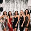 Foil Curtain Backdrop Silver Metallic Tinsel Foil Fringe Curtains For Birthday Wedding Holiday Celebration Party Decorations